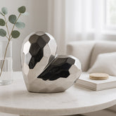 Corazón Decorativo Plateado