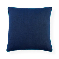 Almohada Pompidou con borde azul - Por Pedido