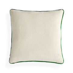 Almohada Quatrefoil Verde Pompidou - Por Pedido