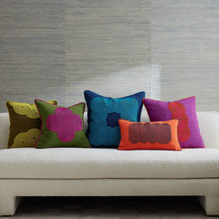 Almohada Pompidou Fuchsia Loops - Por Pedido