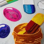 Almohada con cuentas Happy Pills - Por Pedido