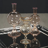 Jarrón de cristal Treviso Bulb - Melocotón Pequeño