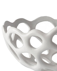 CUENCO DE PORCELANA PERFORADA