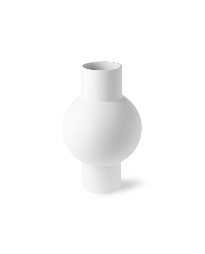 Jarrón Blanco Mate M