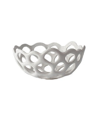 CUENCO DE PORCELANA PERFORADA