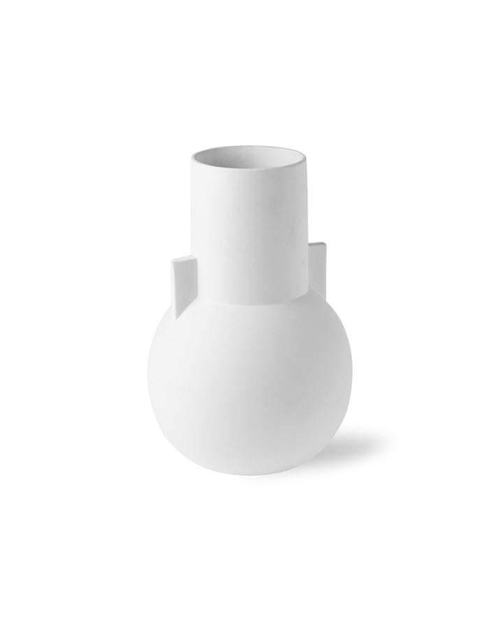 Jarrón Blanco Mate S