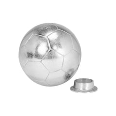 Escultura de balón de fútbol