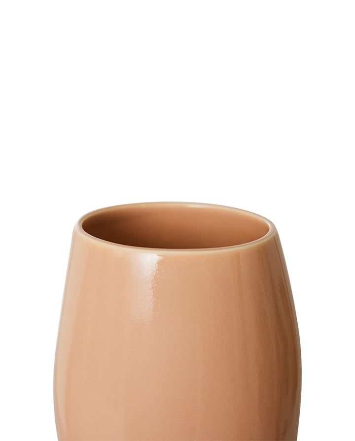 Jarrón Orgánico Crema M