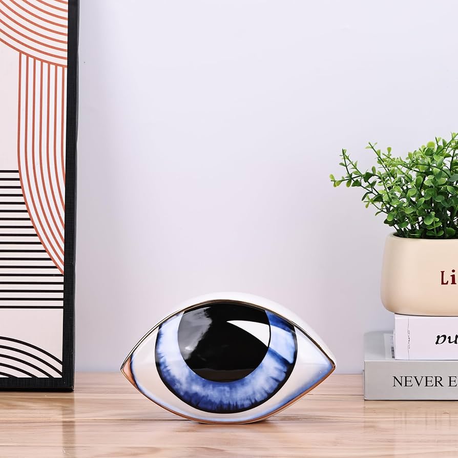 Ceramic Eye Sculture