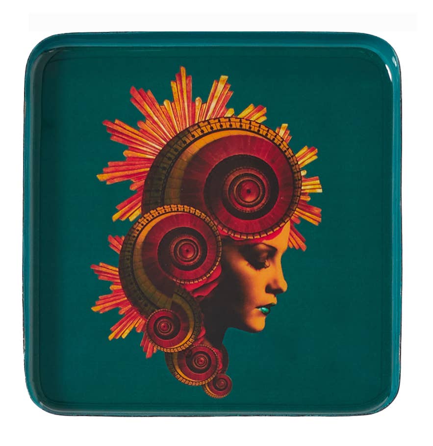 Bandeja Decorativa 15 x 15 cm