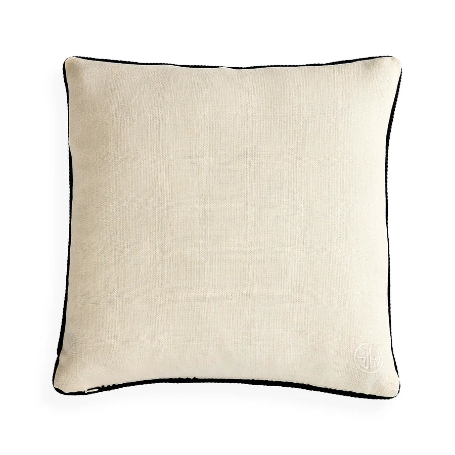 Almohada Pompidou B&W Half Circles - Por Pedido