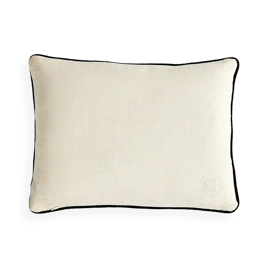 Almohada de nube en blanco y negro Pompidou - Por Pedido