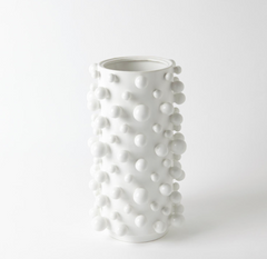 Jarrón Molécula - Blanco Mate