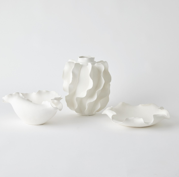 Jarron Folios -Matte White