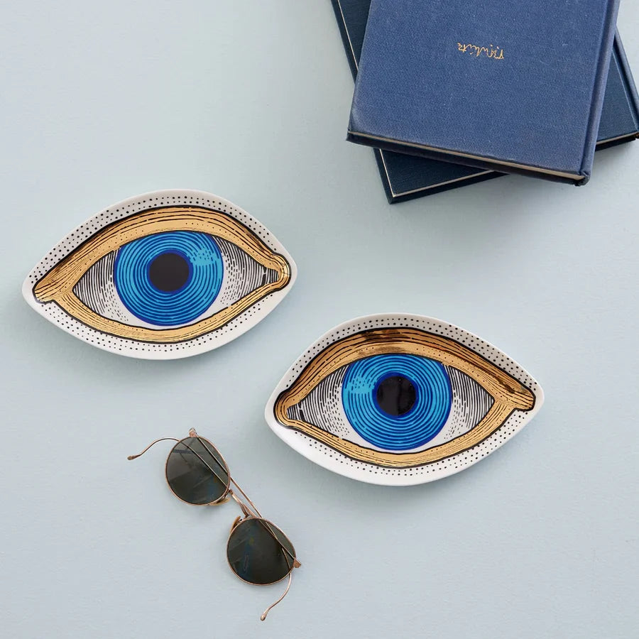 Juego de bandejas para baratijas con forma de ojo - Por Pedido