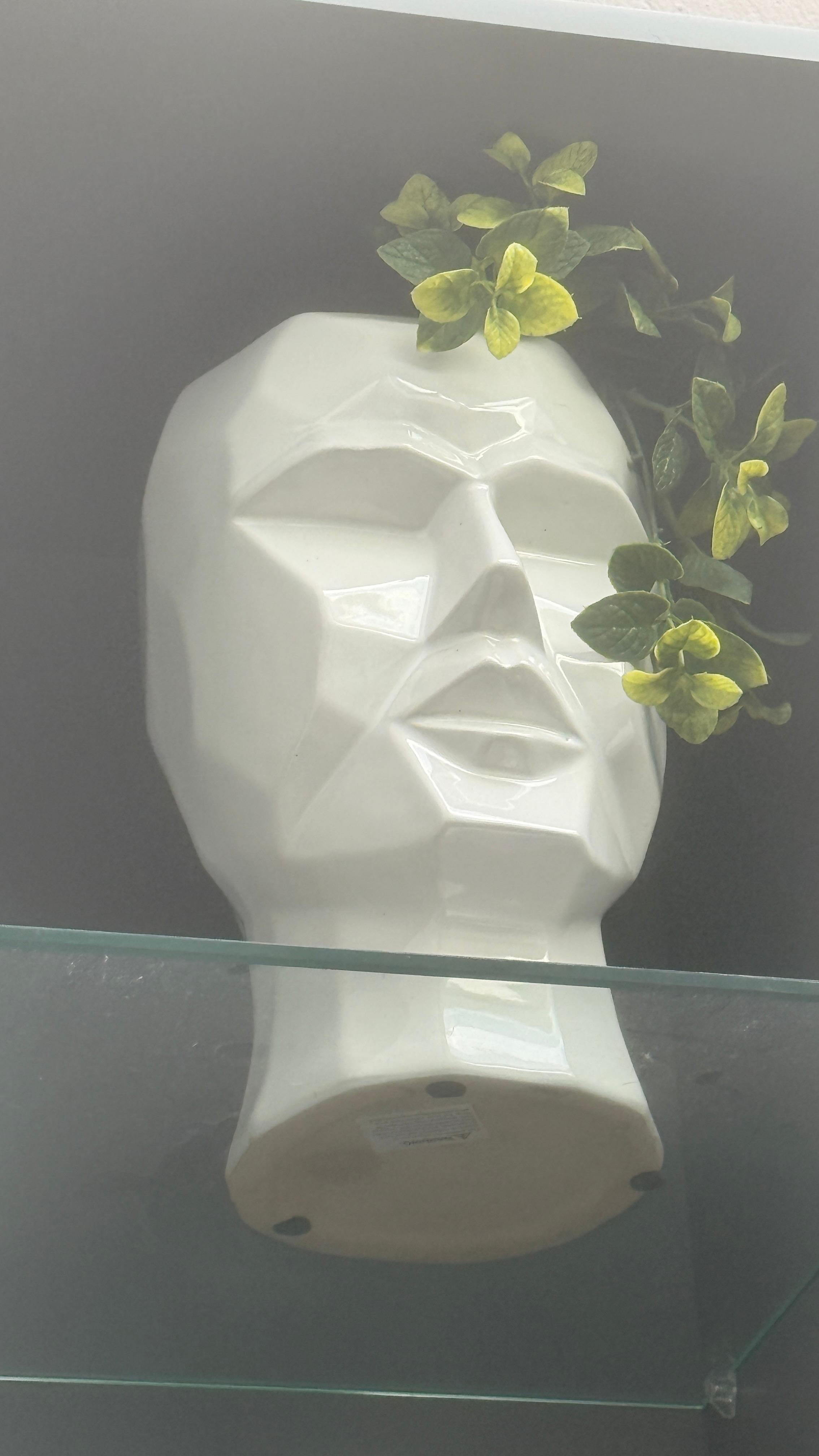 Cabeza en Origami