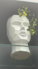 Cabeza en Origami
