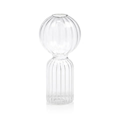 Jarrón de cristal Ritz de un solo tallo - Transparente - Grande