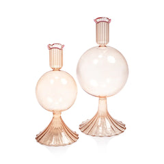 Jarrón de cristal Treviso Bulb - Melocotón Pequeño