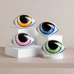 Ceramic Eye Sculture